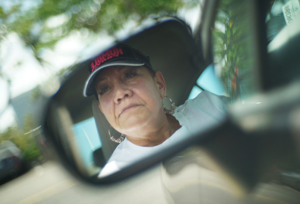 Joelynn Santiago became homeless and started living in her Honda Civic as her workers' comp case was disputed.